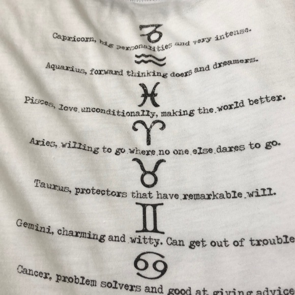 What’s your sign Zodiac tee - Picture 4 of 5